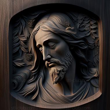 3D model st jesus (STL)